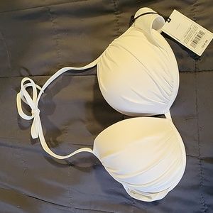 Bikini top, white, 36D from Target, brand new